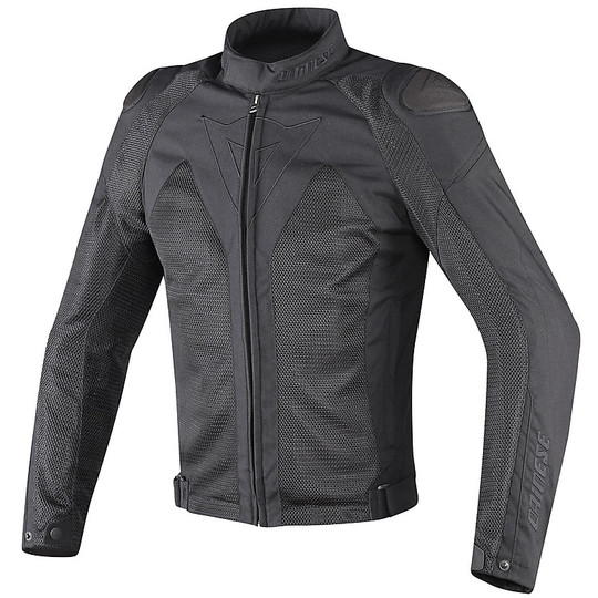 Moto jacket Fabric Hyper Dainese D-Dry Black Flux
