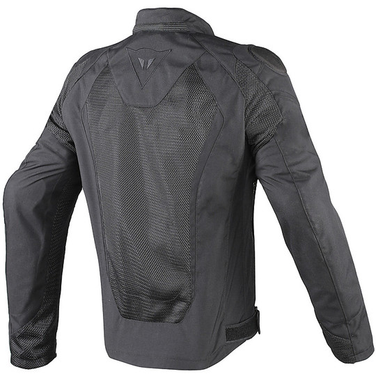 Moto jacket Fabric Hyper Dainese D-Dry Black Flux