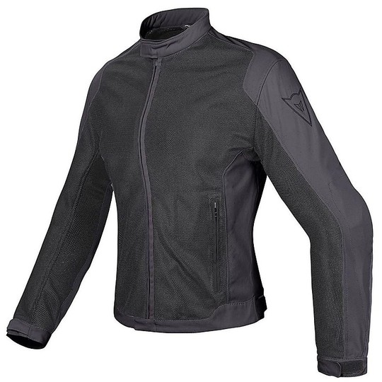 Moto jacket Fabric Lady Dainese Air Flux Tex D1 Black