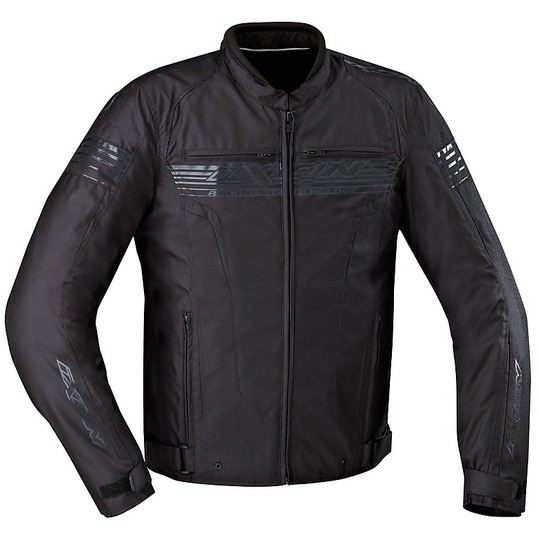 Moto jacket Fabric Technician Ixon striver Black