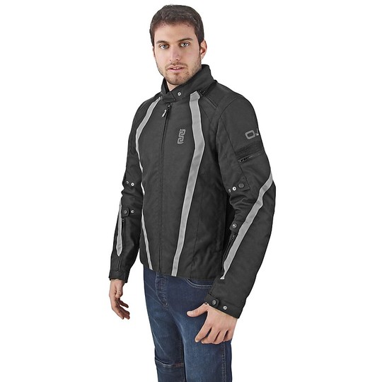 Moto jacket Fabric Waterproof OJ Active Black