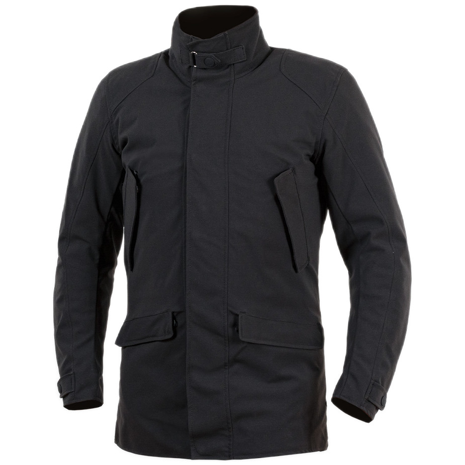 MoTo Jacket In Prexport Fabric Long Urban Model Black
