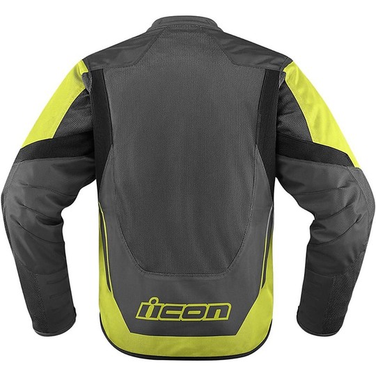 Moto jacket Jacket Icon Technical Fabric Summer Mesh Hi-Vision