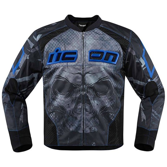 Moto jacket Jacket Technical Fabric Icon Overlord Reaver Blue