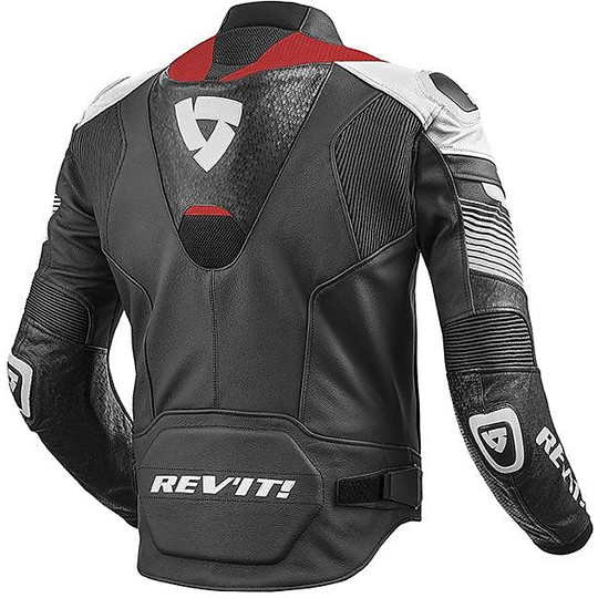 Moto jacket Rev'it Pette in 2017 SPITFIRE Black Red