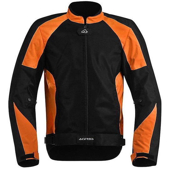Moto jacket Technical Summer Acerbis Ramsey MY vented Black Orange