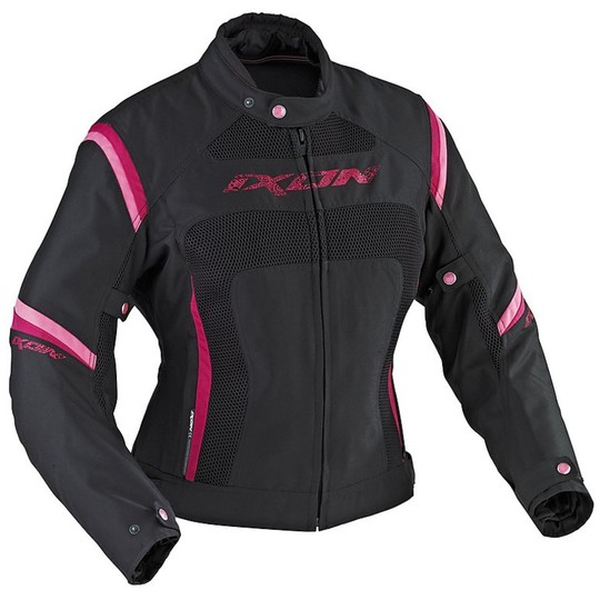 Moto Jacket Women Ixon Celesta VX HP Black Fuchsia