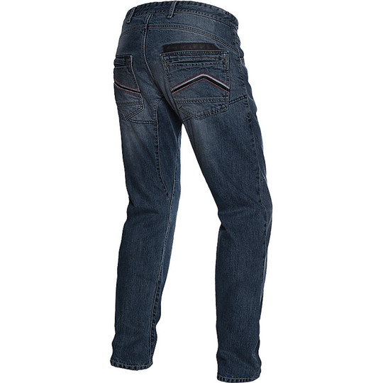 Moto-Jeans-Hosen Dainese Boneville Regelmäßige Denim Dunkel