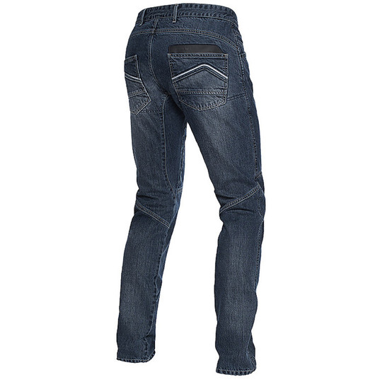 Moto-Jeans-Hosen Dainese Washville dünne Denim Mittel