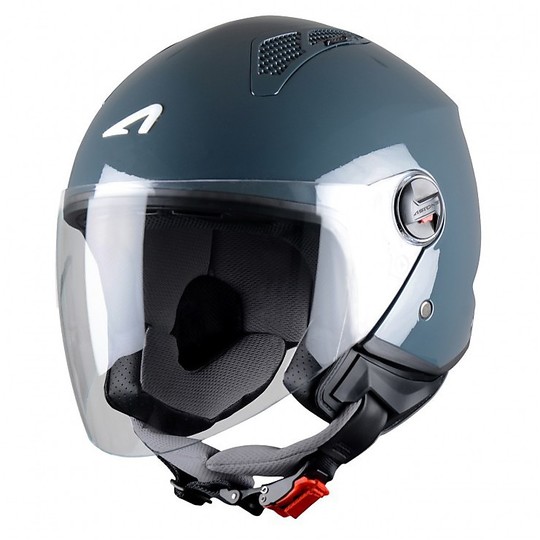 Moto Jet Helm Astone Minijet Dunkelgrau