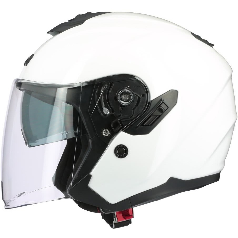 Moto Jet Helm Astone SUPERJET Monochrom Weiß