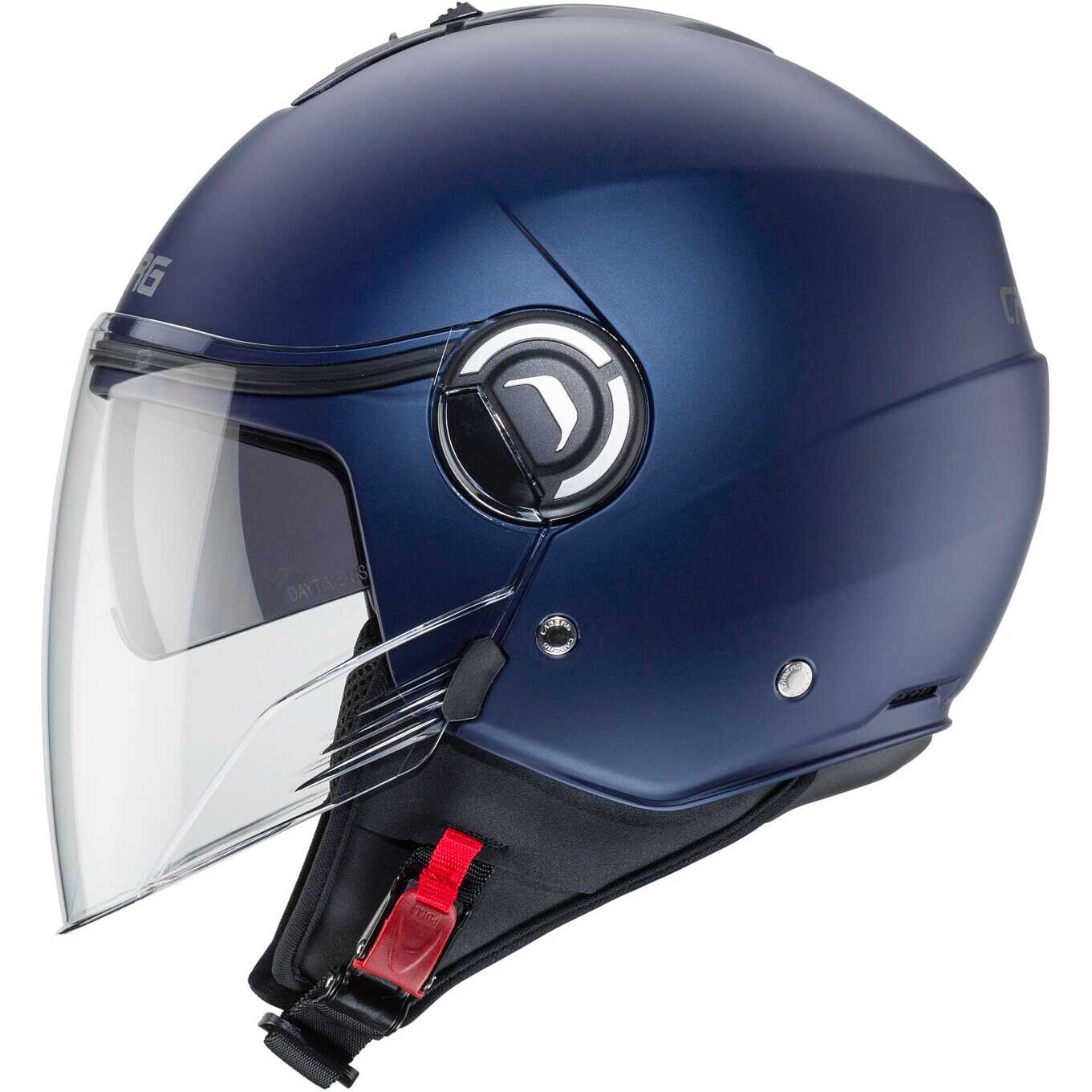 Moto Jet Helm Caberg RIVIERA V4X Matt Blau Yama OnlineVerkauf Outletmoto.eu