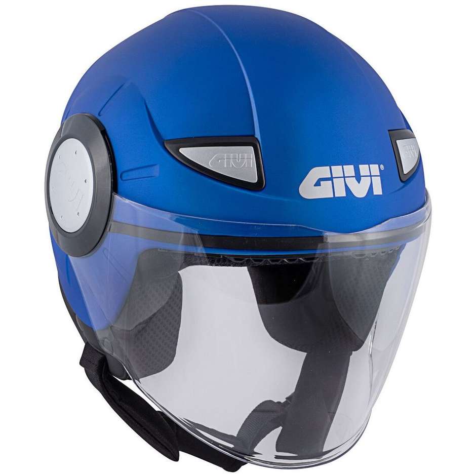 Moto Jet Helm Givi J05 Blau