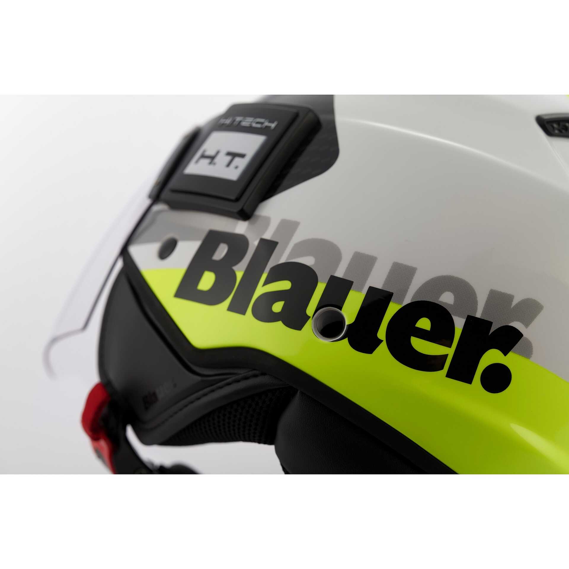 Moto Jet Helm in Blauer BET HT Fiber Weiß Gelb Fluo Schwarz Online