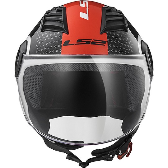 Moto Jet Helm OF562 Ls2 Airflow lang mit Visier Lange ...