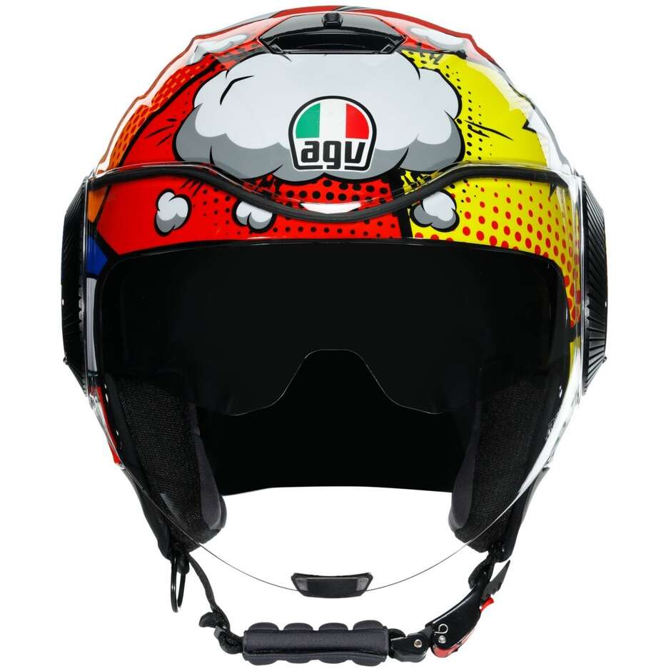 Moto Jet Helmet Agv ORBYT SPRAY