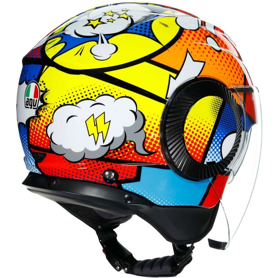 Moto Jet Helmet Agv ORBYT SPRAY