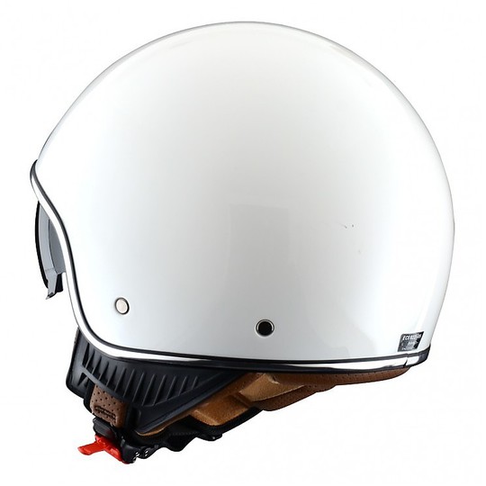 Moto Jet helmet Astone Minijet White Retro