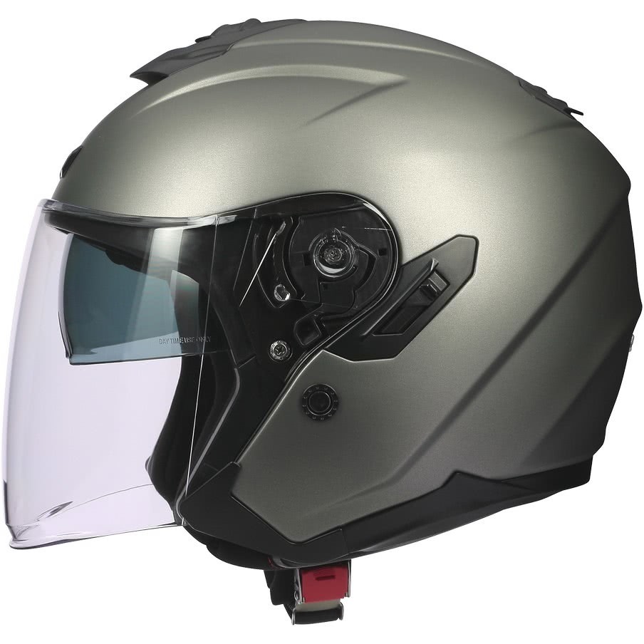 Moto Jet helmet Astone SUPERJET Monocolor Matt Titanium