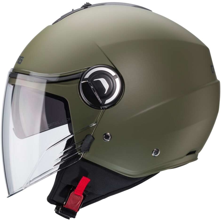 Moto Jet Helmet Caberg RIVIERA V4X Matt Military Green