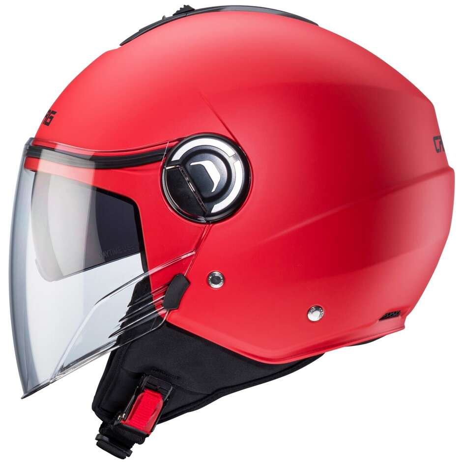 Moto Jet Helmet Caberg RIVIERA V4X Matt Red