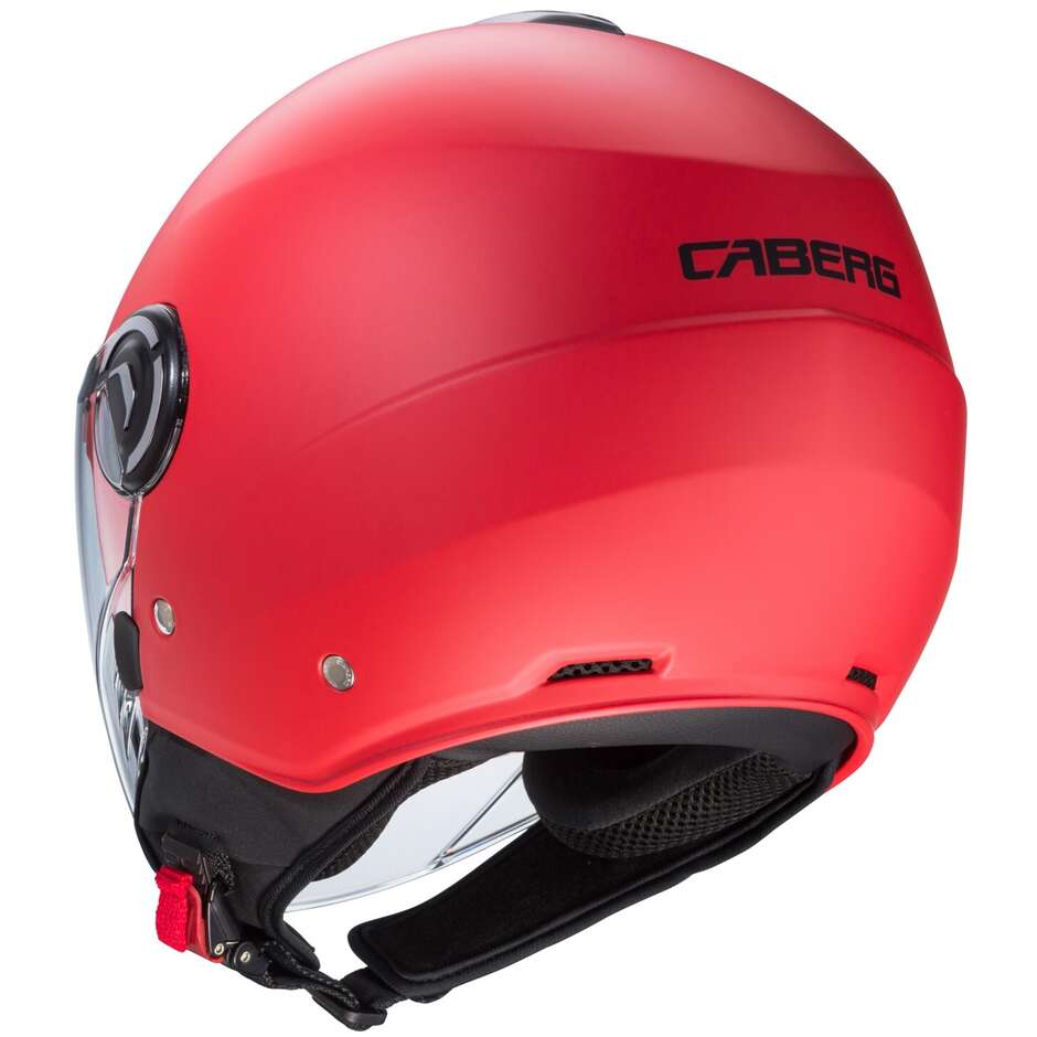 Moto Jet Helmet Caberg RIVIERA V4X Matt Red