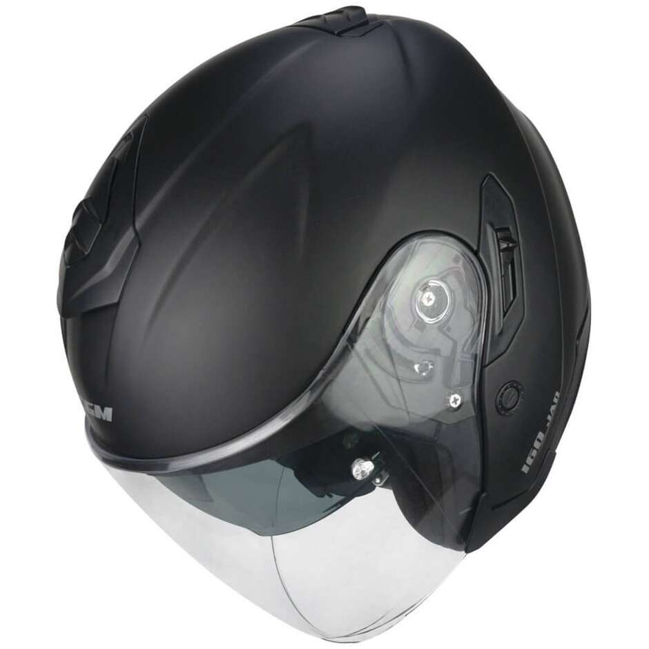 Moto Jet helmet CGM 160A JAD MONO Matt black
