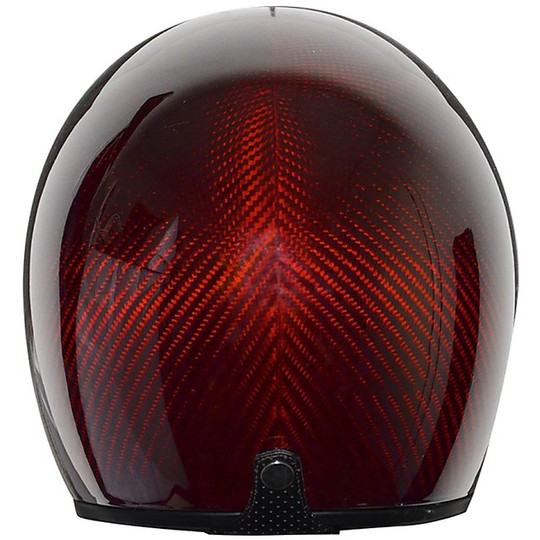 Moto Jet Helmet in Fiber Origin Sirio Full Carbon Red