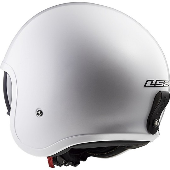 Moto Jet Helmet LS2 OF599 SPITFIRE Glossy White