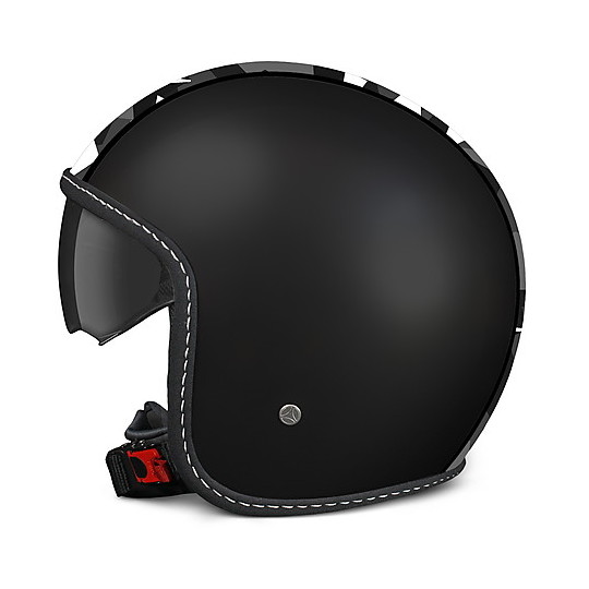 Moto Jet Helmet Momo Design Blade Black Opaco Frost Camouflage