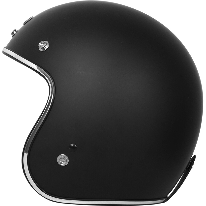 Moto Jet Helmet Origin FIRST Solid Matt Black 22.06