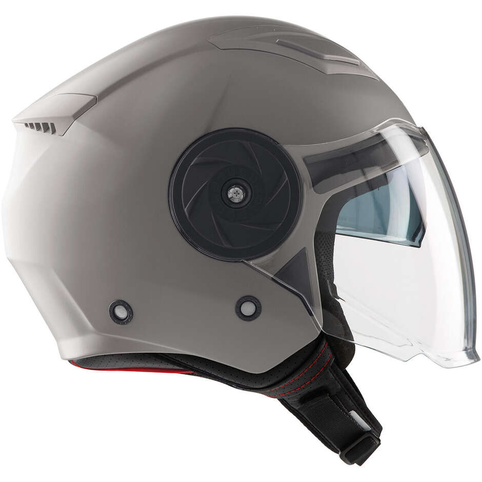 Moto Jet Helmet Tucano Urbano EL CITY Gray Moondust Opaque
