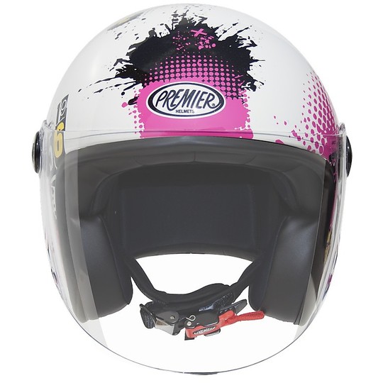 Moto Jet helmet with visor Fiber Premier Le Petit Visor LP8