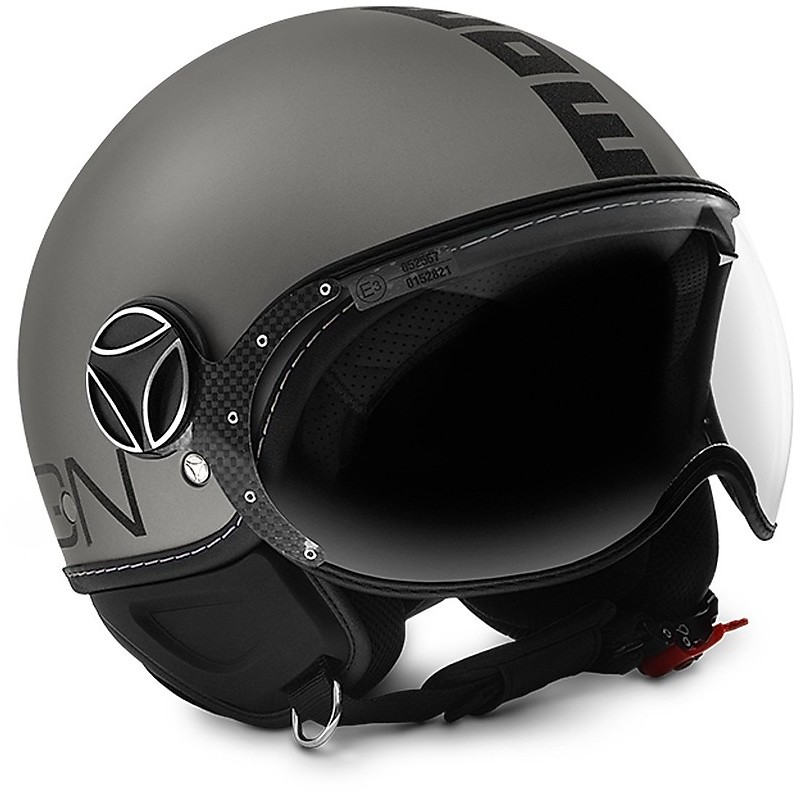 Moto Jet Momo Helmet Design Fighter EVO Titanium Frost Black Opal For Sale  Online 