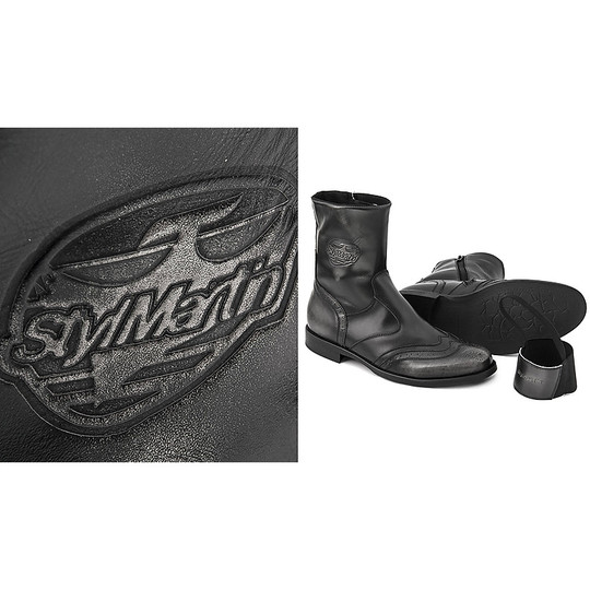 Moto Leather Boot Black Urban Stylmartin