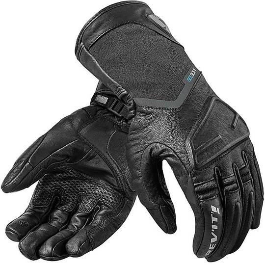 Moto Leather Gloves Rev'it BLISS 2 Black