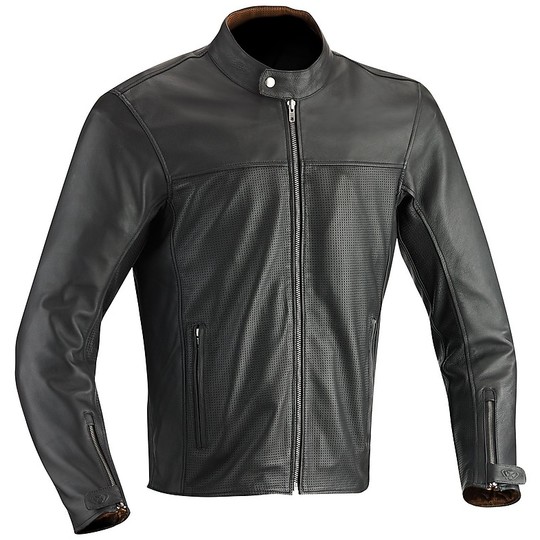 Moto Leather Jacket Ixon 2017 STROKER Brown