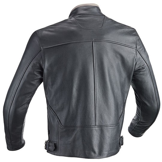 Moto Leather Jacket Ixon  HEROES Black