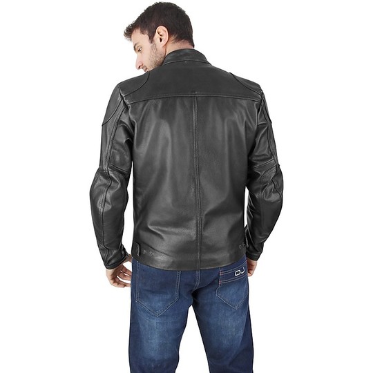 Moto Leather Jacket OJ Mirage Black