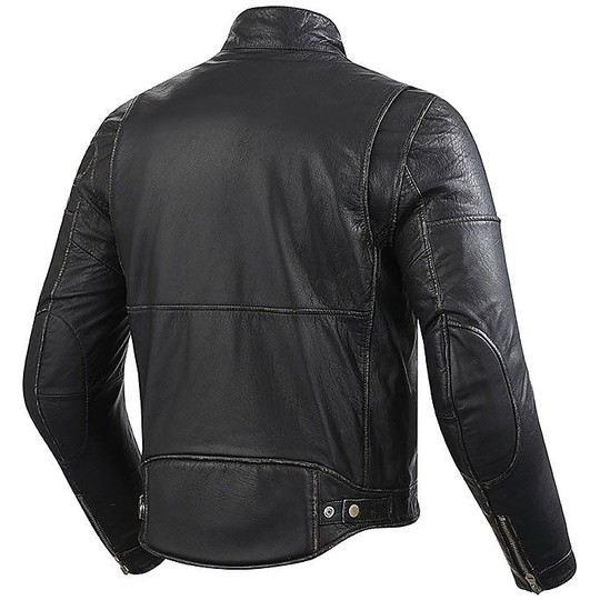 Moto Leather Jacket Rev'it 2017 ALBRIGHT Black