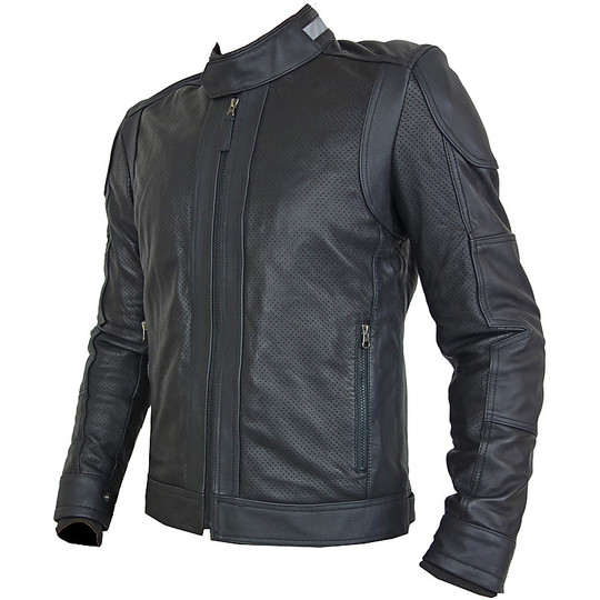 Moto Leather Jacket Tucano Urbano sly Black