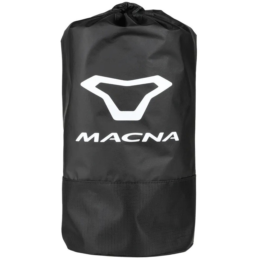 Moto Mantle Premium Macna Motorradabdeckung Schwarz Grau