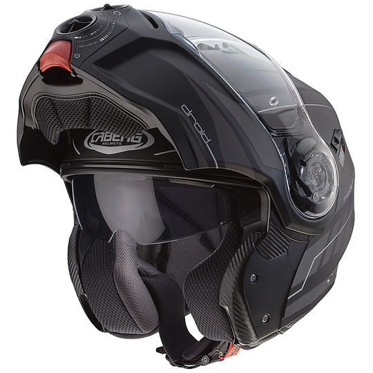 Moto Modular Helm Caberg Droid BLAZE Matt Schwarz Anthrazit
