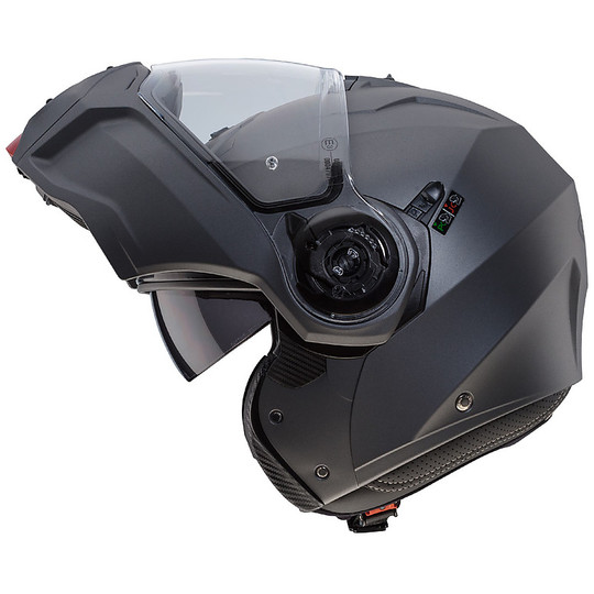 Moto Modular Helm Caberg Droid Gun Metal