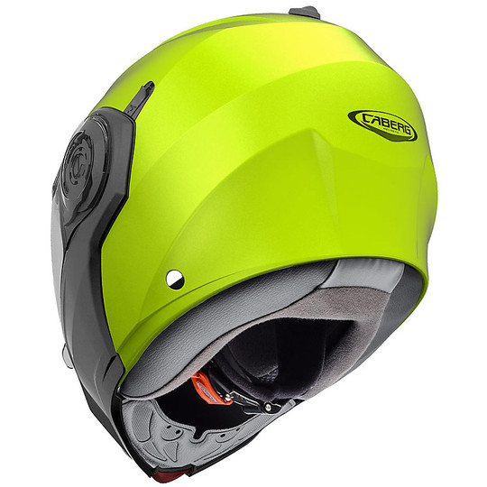 Moto Modular Helm Caberg Droid HiVizion Fluorescent Yellow