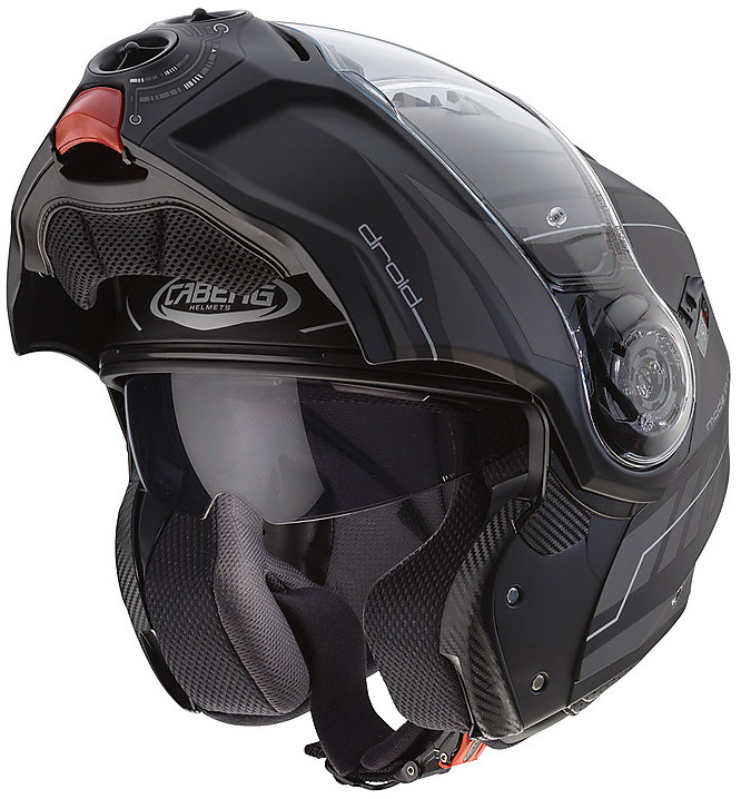 Moto Modular helmet Caberg Droid BLAZE Matt Black Anthracite For