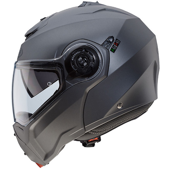 Moto Modular helmet Caberg Droid Gun Metal