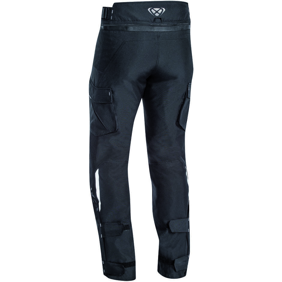 Moto Pants In Fabric Ixon 2 in 1 Model Sicily Black
