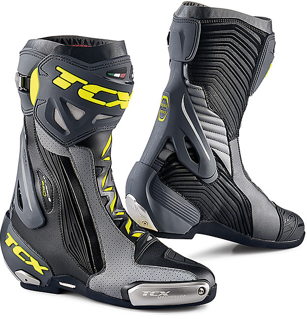 TCX 24/7 バイク用靴 グレー/ブラック/イエロー TCX 24/7 バイク用靴 グレー/ブラック/イエロー 【公式通販】