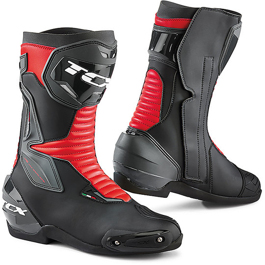 Moto Racing Boots Tcx SP-MASTER Black Red